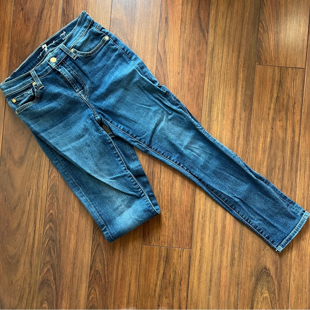 7 For All Mankind Crop Roxanne Jeans